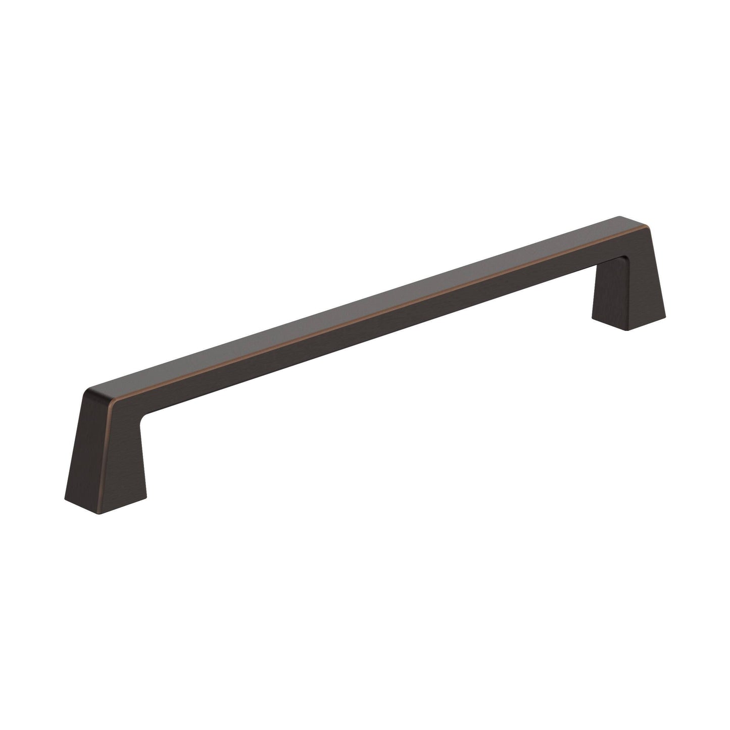Amerock BP55282ORB | Oil Rubbed Bronze Cabinet Pull | 8 inch (203 mm) Center to Center Cabinet Handle | Blackrock | Drawer Pull | Kitchen Cabinet Handle | Furniture Hardware
