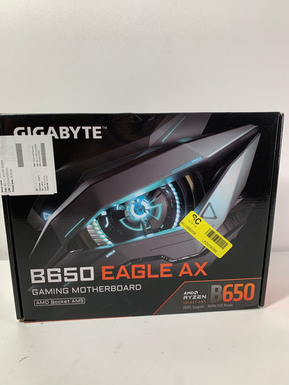 GIGABYTE - B650 EAGLE AX (Socket AM5) AMD B650 ATX DDR5 Wi-Fi 6E Motherboard - Black