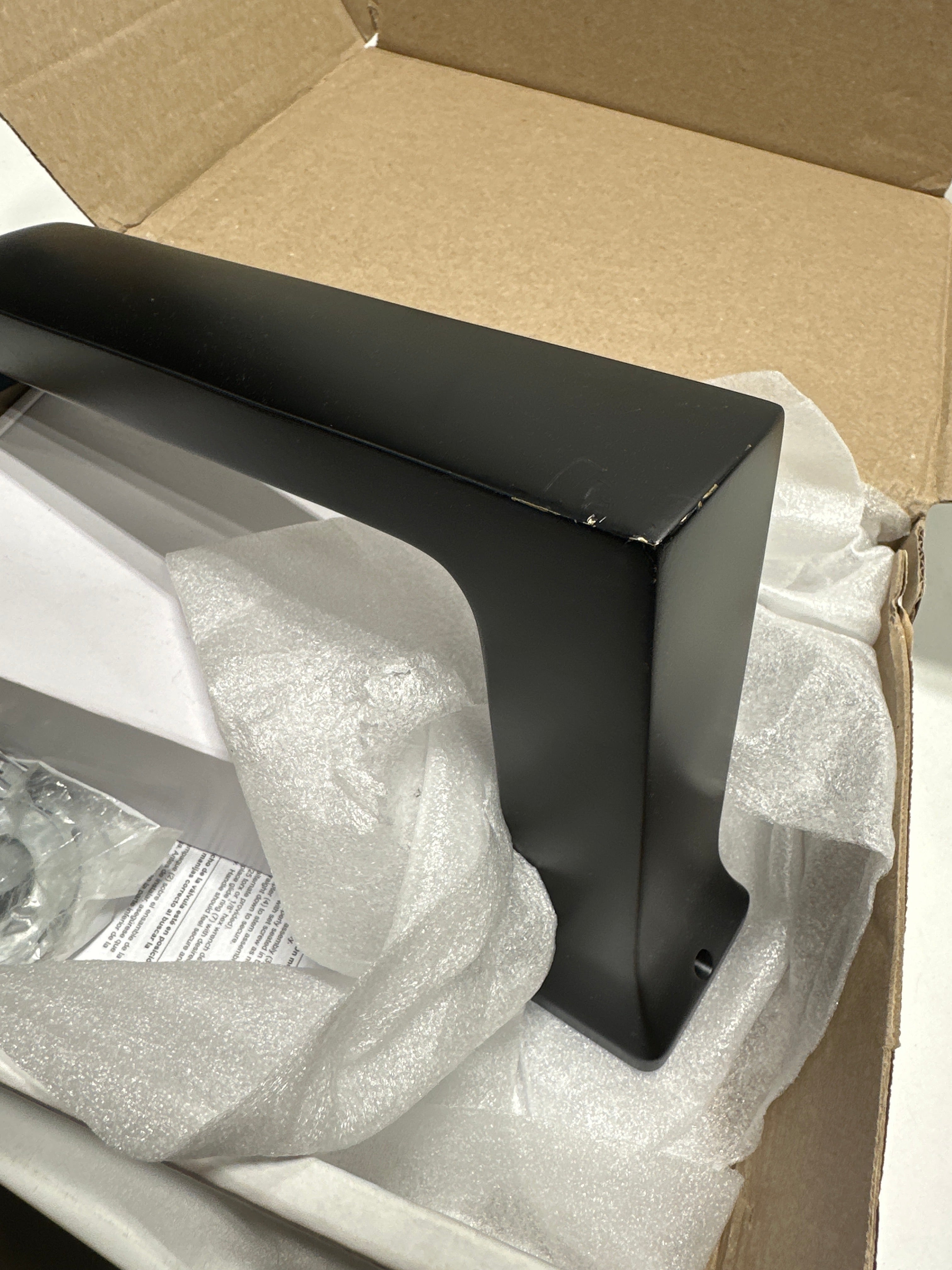 See Desc - Delta T2739 Velum Deck Mounted Roman Tub Filler - Black