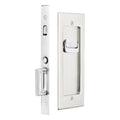 Emtek 2115US15134 1.75 in. Modern Rectangular Privacy Pocket Door Mortise Lock, Satin Nickel