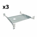 3 x Nora Lighting NF-R124 Universal New Construction Frame-in for Iolite Can Less Trim - *Lighting & Electrical