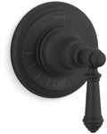 KOHLER T72771-4-BL Artifacts Mastershower Volume Control Valve Trim With Lever Handle, MATTE BLACK