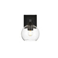 Elegant Lighting Foster 6 Inch Wall Sconce Foster - LD7308W6BLK - Modern Contemporary