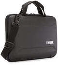 Thule - Gauntlet 4 Attaché Briefcase for 14” MacBook Pro, 13” MacBook Pro, 13” MacBook Air, & 12.3" PCs, Laptops & Chromebooks - Black