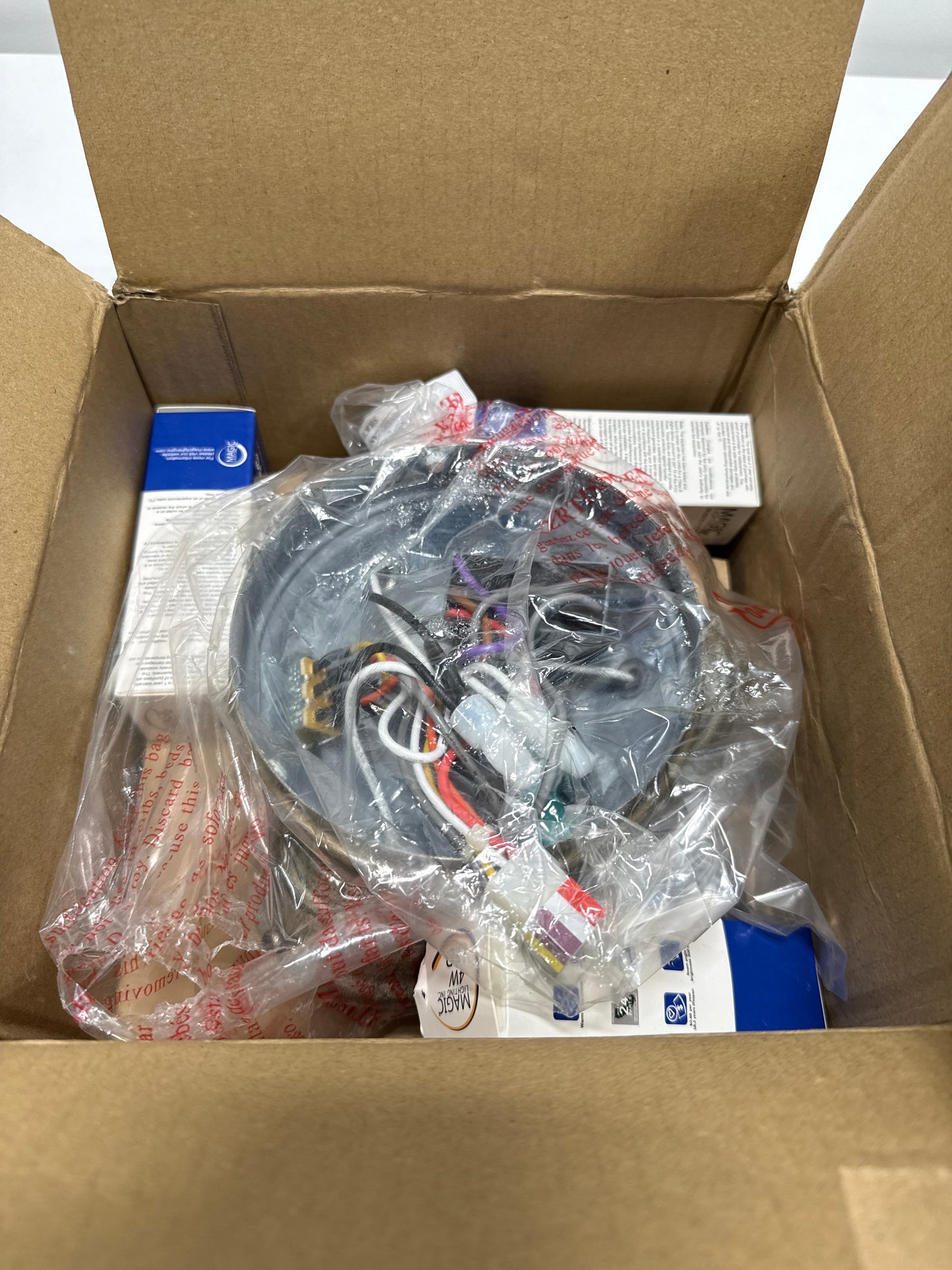 CEILING FAN LIGHT KIT by Minka-Aire K9659L-DRF in Brown Finish