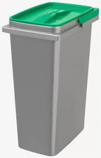 Rev-a-Shelf RV-8-1 Classic RV Series 8-7/8" 8 Liter Replacement Bin with Handle and Lid Silver