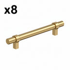 8 x Amerock BP37162 Central 5-1/16 Inch Center to Center Bar Cabinet Pull Champagne Bronze