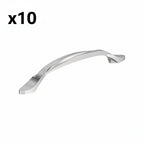 10 x Amerock BP21173 Intertwine 5-1/16 Inch Center to Center Arch Cabinet Pull Polished Chrome