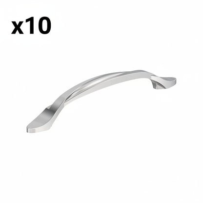 10 x Amerock BP21173 Intertwine 5-1/16 Inch Center to Center Arch Cabinet Pull Polished Chrome