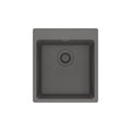 Franke MAG61015 Maris 17-5/16’’ Undermount Single Basin Granite Bar Sink Stone Grey Sinks Bar Sinks - *Plumbing