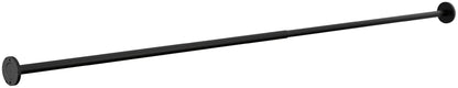 Peerless PA905 44" - 72" Straight Adjustable Shower Rod Matte Black
