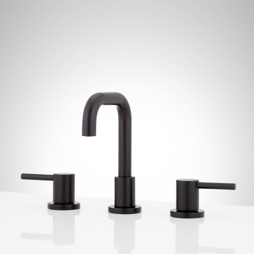 Signature Hardware 483893 Lexia 1.2 GPM Widespread Bathroom Faucet with Pop-Up Drain Assembly