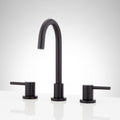 Signature Hardware Lexia 1.2 GPM Widespread Gooseneck Bathroom Faucet