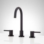 Signature Hardware Lexia 1.2 GPM Widespread Gooseneck Bathroom Faucet