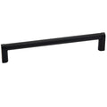 Alno ALTA-MODA-RIBBED-A2904-6 Alta Moda 6" Center to Center Modern Ribbed Round Cabinet Handle / Drawer Pull Matte Black