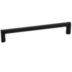 Alno ALTA-MODA-RIBBED-A2904-6 Alta Moda 6" Center to Center Modern Ribbed Round Cabinet Handle / Drawer Pull Matte Black
