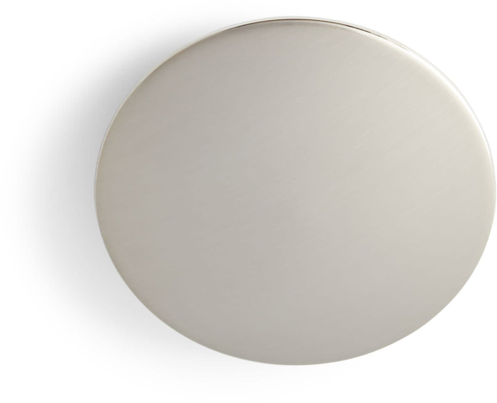 Signature Hardware 953741 Finished Drain Cap Brushed Nickel