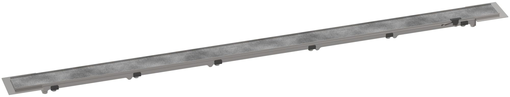 Hansgrohe 56034 RainDrain Rock Trim Flex 47-1/4’’ Cut to Size and Tileable Chrome - *Plumbing