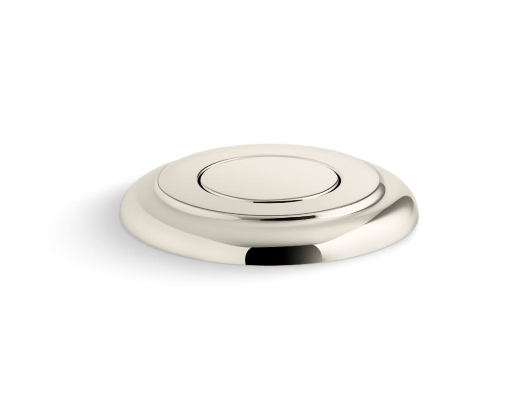 KOHLER K-35723-2BZ Garbage Disposal Air Switch Kit, Vibrant Polished Nickel