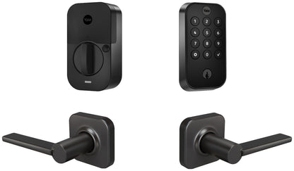 Yale Assure Lock 2 Keypad with Bluetooth and Valdosta Lever in Black