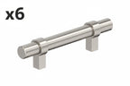 6 x Miseno Mcp8300 Skyway 3 Center to Center Bar Cabinet Pull - Nickel