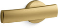 Kohler K-30919-L-2MB Santa Rosa Left-hand trip lever, Vibrant Brushed Moderne Brass