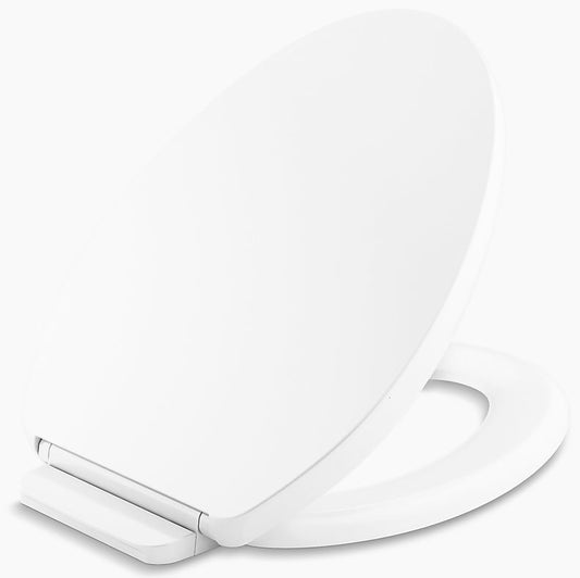 KOHLER K-26801 Impro ReadyLatch Quiet-Close Elongated Toilet Seat