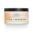 Good Chemistry Recyclable Tin Candle Lime and Sunshine - 5.64 Oz
