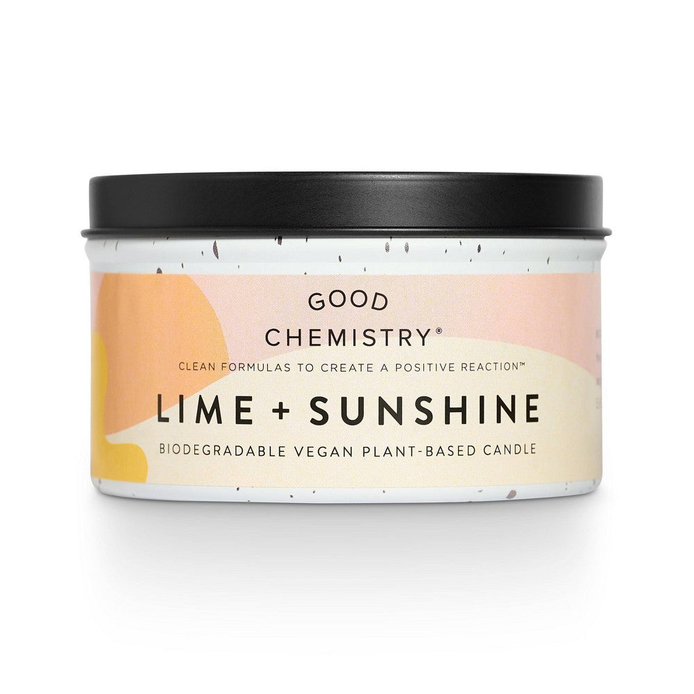 Good Chemistry Recyclable Tin Candle Lime and Sunshine - 5.64 Oz