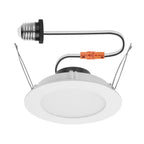 Commercial Electric Slim LED Color Changing Recessed Trim White 6’’ - *Lighting & Electrical