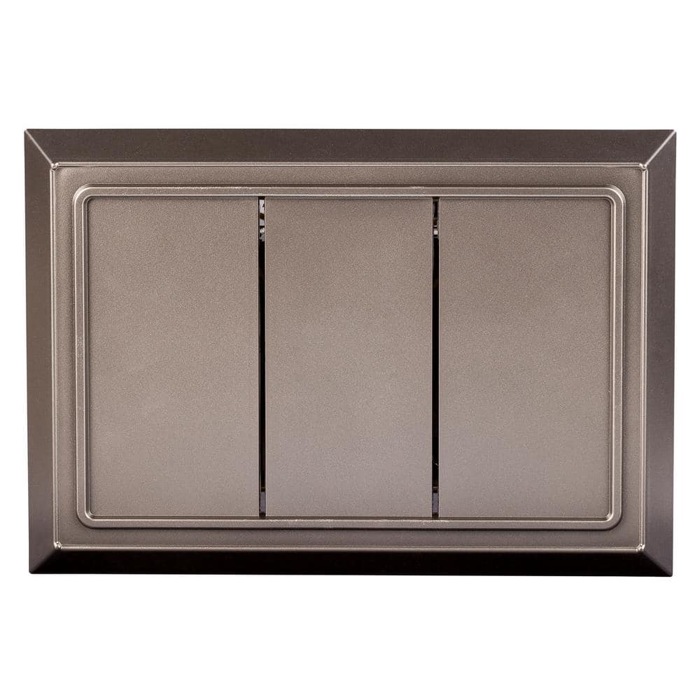 Wired Doorbell Chime Brushed Nickel - *Tools Hardware & Misc