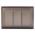 Wired Doorbell Chime Brushed Nickel - *Tools Hardware & Misc