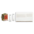 Wired Contractor Doorbell Kit with 2 Wired Push Buttons White - *Lighting & Electrical