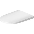 D-Neo Elongated Closed Front Toilet Seat in White - *Plumbing