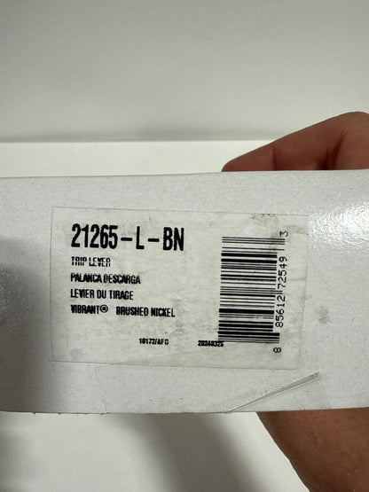 Kohler K-21265-L Irvine Left-hand Trip Lever Vibrant Brushed Nickel