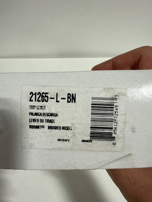 Kohler K-21265-L Irvine Left-hand Trip Lever Vibrant Brushed Nickel