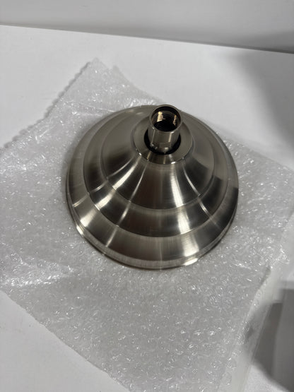 Brizo 87495 Essential 1.75 GPM Multi Function Shower Head with H2Okinetic and Touch Clean Technologies Brilliance Brushed Nickel