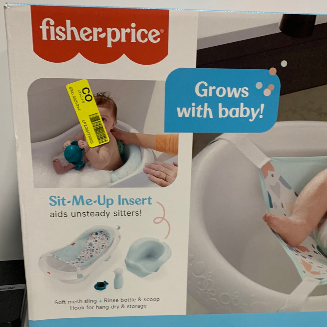 Fisher-Price - 4-in-1 Sling 'n Seat Tub - Mint/White