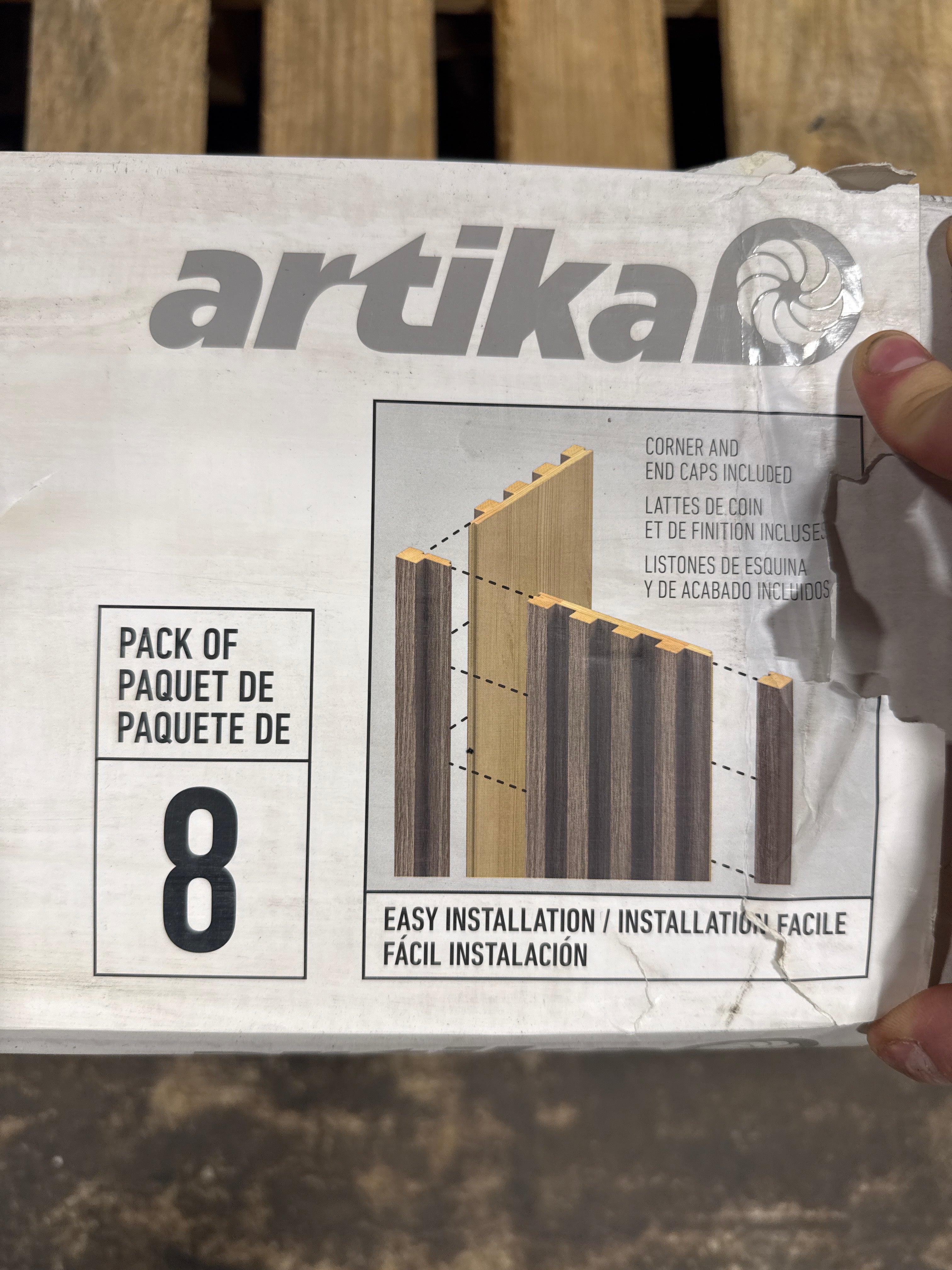 Artika Panolok 30.67 Ft Wall Panel Kit - Pack of 8