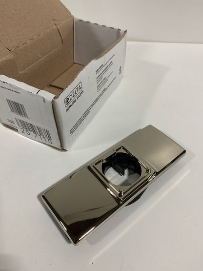 Delta Pivotal 6" Brass Escutcheon Plate for Single Hole Faucet - with 3 Hole Gasket