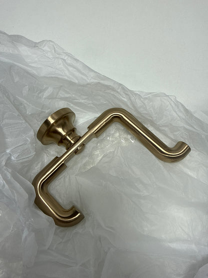 Delta 73535 Saylor Double Robe Hook Champagne Bronze Bathroom Hardware and Accessories Bathroom Hardware Robe Hooks