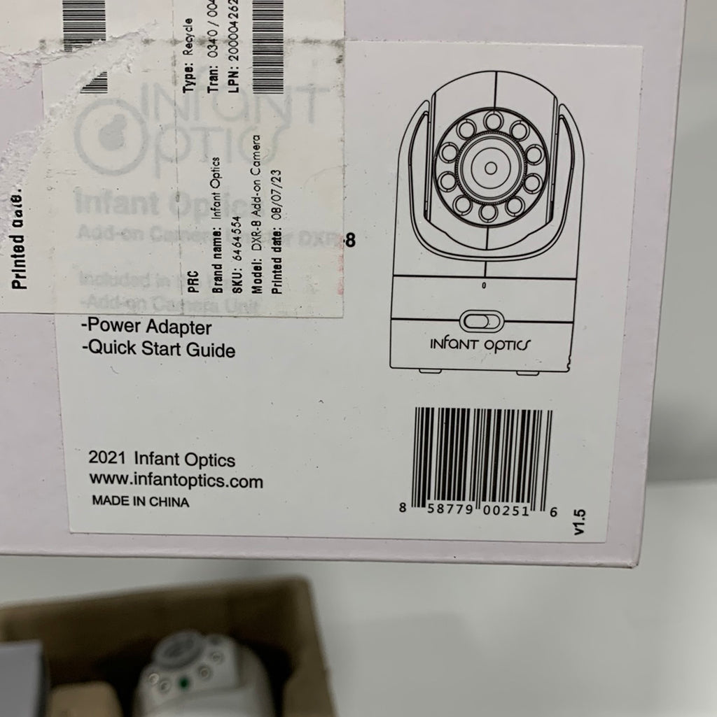 Infant Optics DXR8AC Add-on Camera - *Baby & Toddler