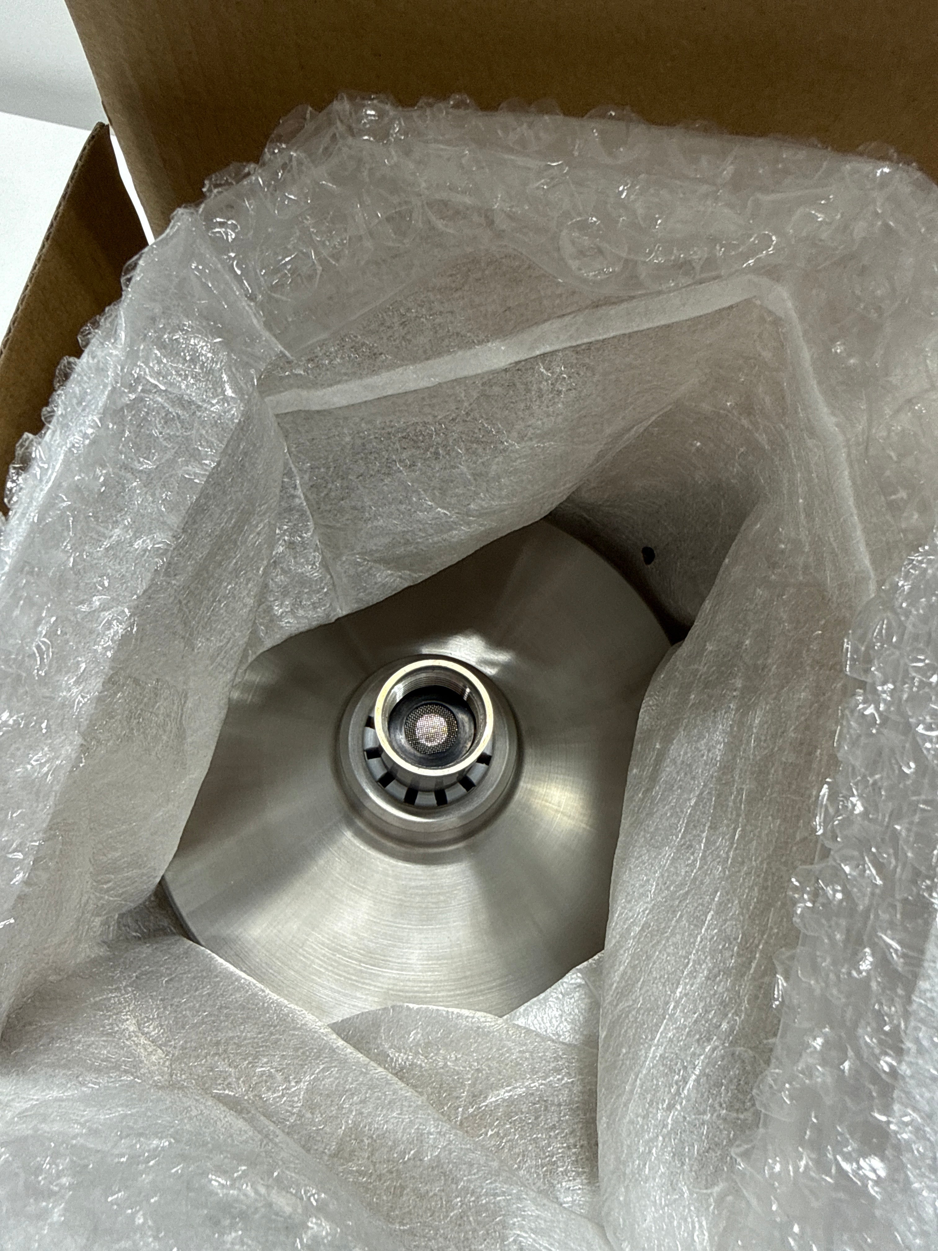 Signature Hardware 955102-25 FundamentALL 6" Round Multifunction 2.5 GPM Shower Head Brushed Nickel
