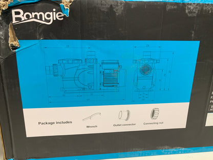 In/Above Ground Pool Pump, High Flow Powerful Self Priming Pool Pump with Timer,1.5 HP 5400GPH 115V -1