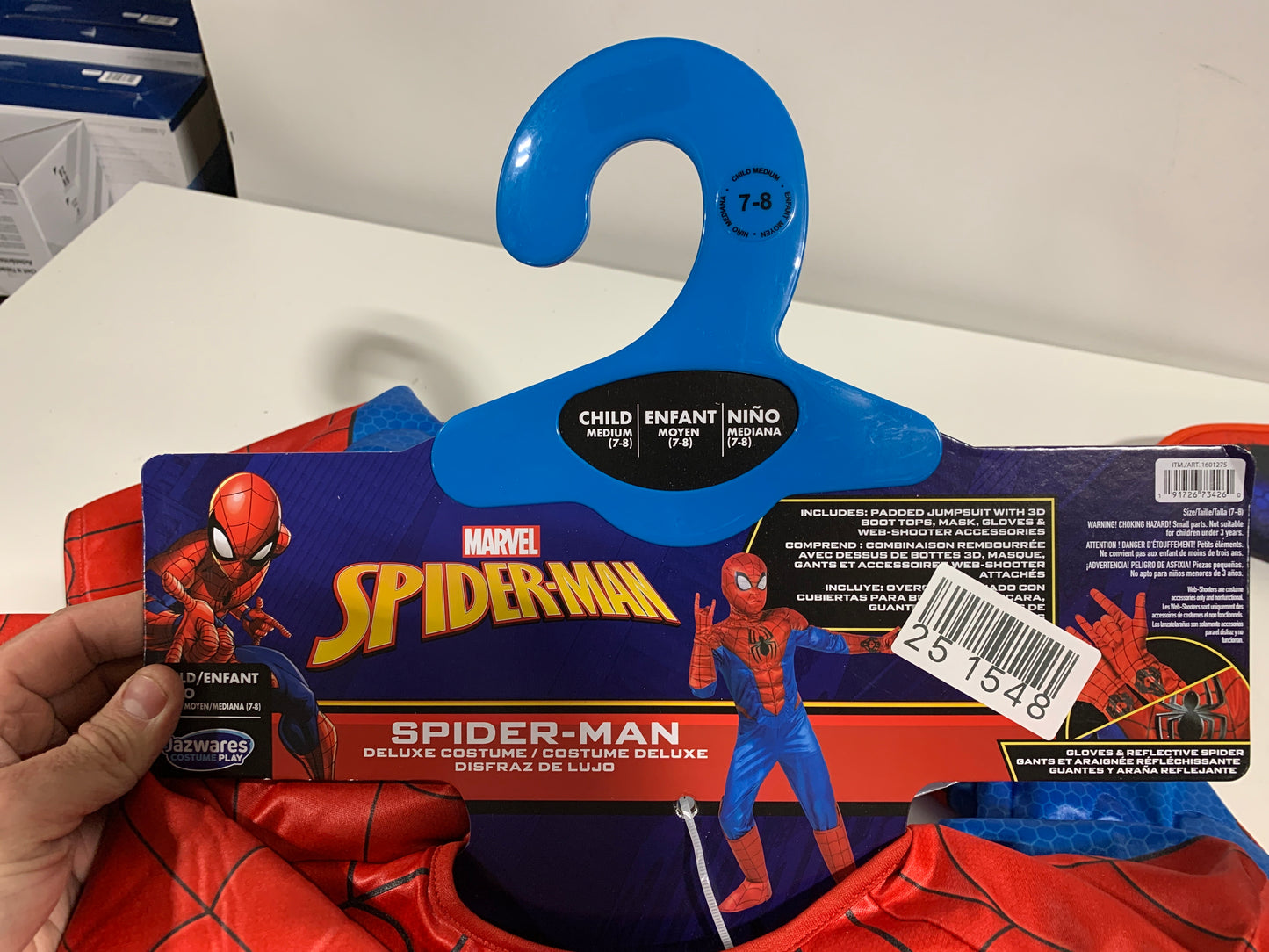 Marvel Spiderman Child Costume