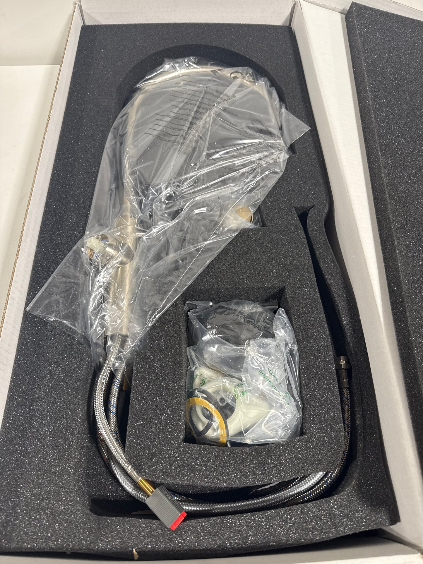 Rohl EC55D1 Eclissi 1.75 GPM Single Hole Pull Down Kitchen Faucet Satin Nickel