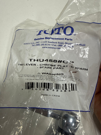 Toto TRIP LEVER - CHROME PLATED W/ARM - SPARE PART THU458#CP