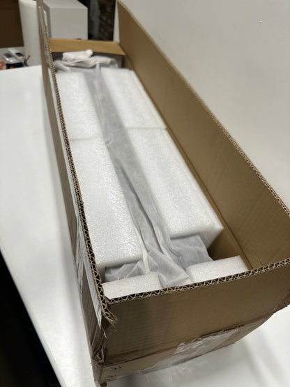 Pulse NI-0836V PULSE ShowerSpas ErgoAngleBar Stainless Steel Brushed Matte Black Shower Stalls and Doors Shower Niches