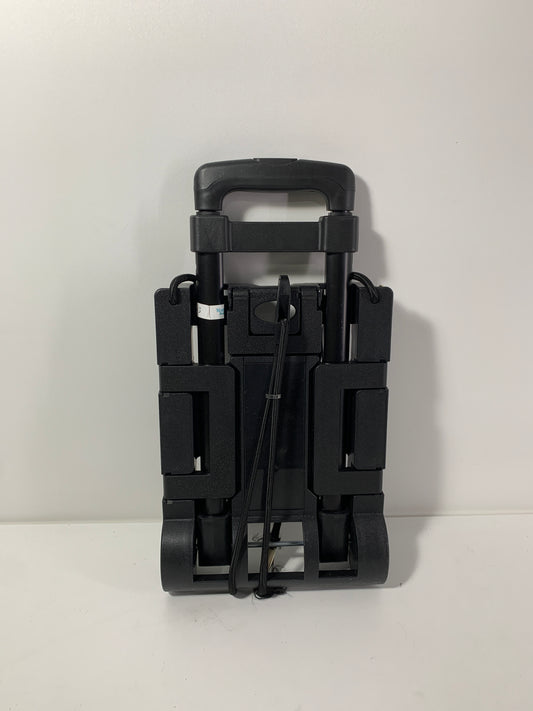 Used Small Folding Hand Truck Dolly with 2 Wheels, Foldable Luggage Cart, Portable Dolly Collapsible for Moving Airport Travel Use