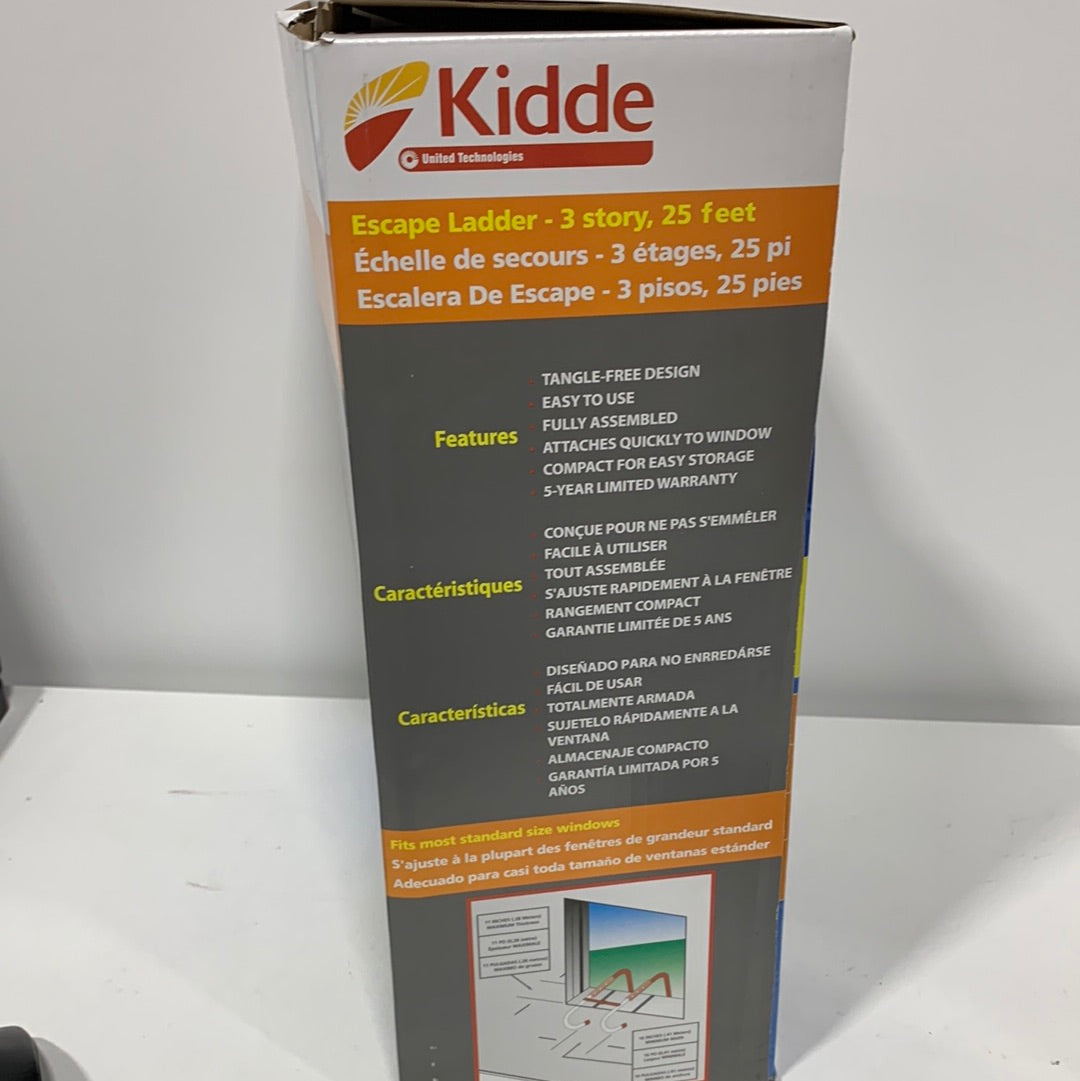 Kidde 25 Foot Three Story Emergency Escape Ladde Model KL-3S